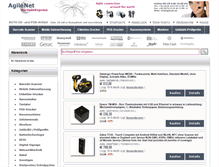 Tablet Screenshot of agilenet.de